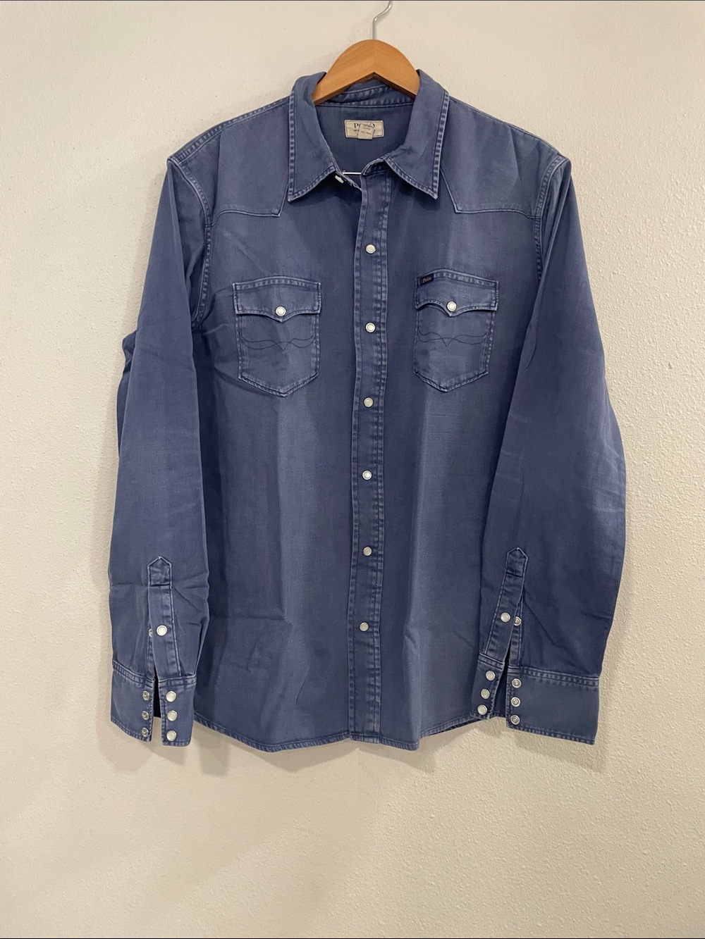 Polo by Ralph Lauren Indigo Western Snap Shirt